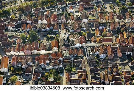 "Aerial view, historic Brunebrede and Oststrasse streets with houses, Warendorf, North Rhine-Westphalia, Germany, Europe" View Large Photo Image Stock Photo - "Aerial view, historic Brunebrede and Oststrasse streets with houses, Warendorf, North Rhine-Westphalia, Germany, Europe". Fotosearch