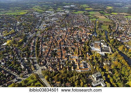"Aerial view, historic centre of Warendorf, North Rhine-Westphalia, Germany, Europe" View Large Photo Image Stock Image - "Aerial view, historic centre of Warendorf, North Rhine-Westphalia, Germany, Europe". Fotosearch