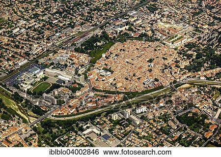 "Aerial view, historic centre, Montelimar on the Rhone River, Rhone-Alpes, France, Europe" View Large Photo Image Stock Photograph - "Aerial view, historic centre, Montelimar on the Rhone River, Rhone-Alpes, France, Europe". Fotosearch