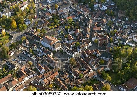 "Aerial view, historic town centre with historic houses, Ottweiler, Saarland, Germany, Europe" View Large Photo Image Stock Image - "Aerial view, historic town centre with historic houses, Ottweiler, Saarland, Germany, Europe". Fotosearch