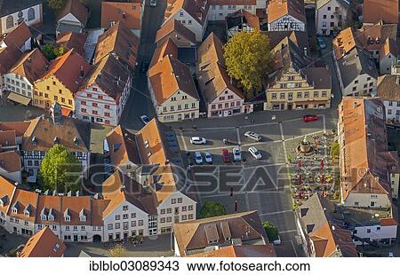 "Aerial view, historic town centre with historic houses, Ottweiler, Saarland, Germany, Europe" View Large Photo Image Stock Image - "Aerial view, historic town centre with historic houses, Ottweiler, Saarland, Germany, Europe". Fotosearch