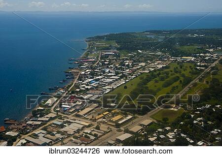 "Aerial view, Honiara, Honiara, Honiara City Province, Solomon Islands, Oceania" View Large Photo Image Stock Photograph - "Aerial view, Honiara, Honiara, Honiara City Province, Solomon Islands, Oceania". Fotosearch