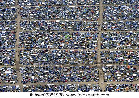 "Aerial view, Hurricane Festival, camping site, Scheessel, Lower Saxony, Germany, Europe" View Large Photo Image Stock Photo - "Aerial view, Hurricane Festival, camping site, Scheessel, Lower Saxony, Germany, Europe". Fotosearch