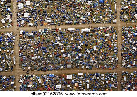 "Aerial view, Hurricane Festival, camping site, Scheessel, Lower Saxony, Germany, Europe" View Large Photo Image Stock Photograph - "Aerial view, Hurricane Festival, camping site, Scheessel, Lower Saxony, Germany, Europe". Fotosearch