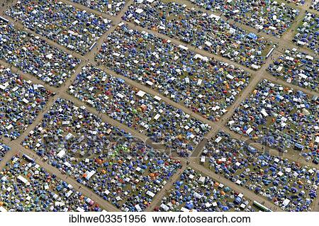 "Aerial view, Hurricane Festival, camping site, Scheessel, Lower Saxony, Germany, Europe" View Large Photo Image Stock Photograph - "Aerial view, Hurricane Festival, camping site, Scheessel, Lower Saxony, Germany, Europe". Fotosearch