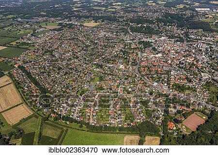 "Aerial view, Ibbenbueren, North Rhine-Westphalia, Germany, Europe" View Large Photo Image Stock Image - "Aerial view, Ibbenbueren, North Rhine-Westphalia, Germany, Europe". Fotosearch