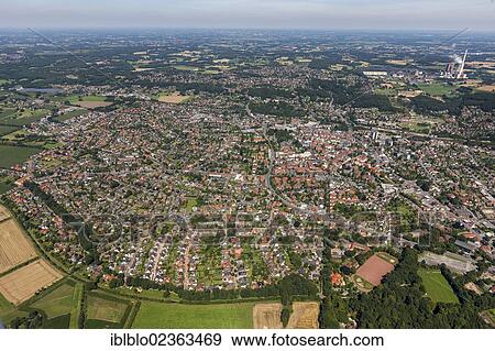 "Aerial view, Ibbenbueren, North Rhine-Westphalia, Germany, Europe" View Large Photo Image Stock Photo - "Aerial view, Ibbenbueren, North Rhine-Westphalia, Germany, Europe". Fotosearch