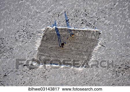 "Aerial view, ice hockey field on a frozen pond at the Elbe River, Geesthacht, Geesthacht, Schleswig-Holstein, Germany, Europe" View Large Photo Image Stock Photo - "Aerial view, ice hockey field on a frozen pond at the Elbe River, Geesthacht, Geesthacht, Schleswig-Holstein, Germany, Europe". Fotosearch