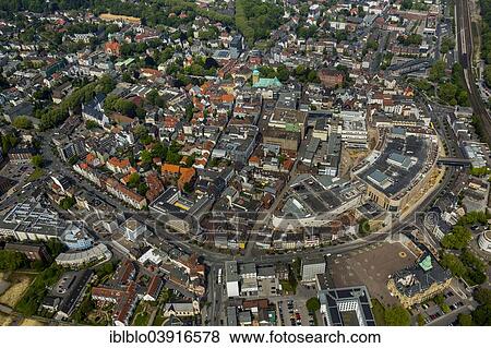 "Aerial view, Innenstadtring Kaiserwall ring road, Recklinghausen, Ruhr district, North Rhine-Westphalia, Germany, Europe" View Large Photo Image Stock Photo - "Aerial view, Innenstadtring Kaiserwall ring road, Recklinghausen, Ruhr district, North Rhine-Westphalia, Germany, Europe". Fotosearch