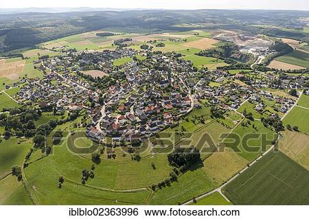 "Aerial view, Kallenhardt, Ruethen, Sauerland, North Rhine-Westphalia, Germany, Europe" View Large Photo Image Stock Photograph - "Aerial view, Kallenhardt, Ruethen, Sauerland, North Rhine-Westphalia, Germany, Europe". Fotosearch