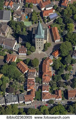 "Aerial view, Katharinenkirche church, Osnabrueck, Lower Saxony, Germany, Europe" View Large Photo Image Stock Photography - "Aerial view, Katharinenkirche church, Osnabrueck, Lower Saxony, Germany, Europe". Fotosearch