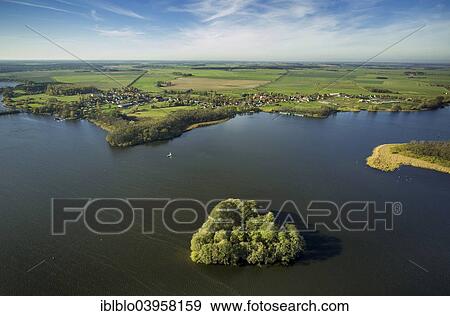 "Aerial view, Kleine Muritz Lake with a heart-shaped island, Mecklenburg Lake District, Rechlin, Mecklenburg-Western Pomerania, Germany, Europe" View Large Photo Image Stock Photo - "Aerial view, Kleine Muritz Lake with a heart-shaped island, Mecklenburg Lake District, Rechlin, Mecklenburg-Western Pomerania, Germany, Europe". Fotosearch