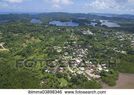 "Aerial view, Koror, Palau, Micronesia, Oceania" View Large Photo Image Stock Photograph - "Aerial view, Koror, Palau, Micronesia, Oceania". Fotosearch