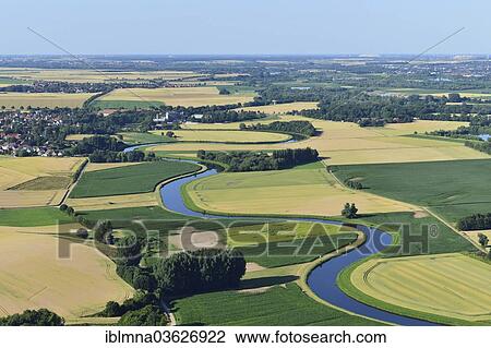 "Aerial view, Leine River between Nordstemmen and Schulenburg, near Nordstemmen, Lower Saxony, Germany, Europe" View Large Photo Image Stock Image - "Aerial view, Leine River between Nordstemmen and Schulenburg, near Nordstemmen, Lower Saxony, Germany, Europe". Fotosearch
