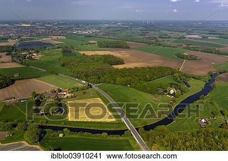 "Aerial view, Lippeauen flood plains, in Olfen, Munsterland, North Rhine-Westphalia, Germany, Europe" View Large Photo Image Stock Image - "Aerial view, Lippeauen flood plains, in Olfen, Munsterland, North Rhine-Westphalia, Germany, Europe". Fotosearch