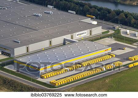 "Aerial view, logistics centre of Amazon and DHL, Rheinberg, North Rhine-Westphalia, Germany, Europe" View Large Photo Image Stock Photography - "Aerial view, logistics centre of Amazon and DHL, Rheinberg, North Rhine-Westphalia, Germany, Europe". Fotosearch