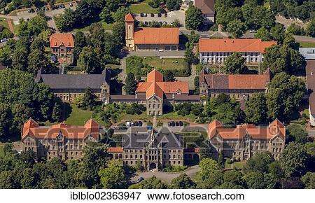 "Aerial view, Lower Saxony State Hospital, Osnabrueck, Lower Saxony, Germany, Europe" View Large Photo Image Stock Photo - "Aerial view, Lower Saxony State Hospital, Osnabrueck, Lower Saxony, Germany, Europe". Fotosearch