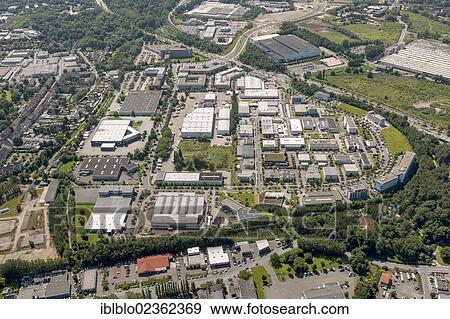 "Aerial view, M1 Business Park, Nordviertel district, Essen, Ruhr area, North Rhine-Westphalia, Germany, Europe" View Large Photo Image Stock Photo - "Aerial view, M1 Business Park, Nordviertel district, Essen, Ruhr area, North Rhine-Westphalia, Germany, Europe". Fotosearch