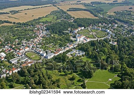 "Aerial view, market and circus settlement, Putbus, Ruegen Island, Mecklenburg-Western Pomerania, Germany, Europe" View Large Photo Image Picture - "Aerial view, market and circus settlement, Putbus, Ruegen Island, Mecklenburg-Western Pomerania, Germany, Europe". Fotosearch
