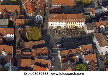 "Aerial view, Marktplatz square and the historic town centre, Ottweiler, Saarland, Germany, Europe" View Large Photo Image Stock Photo - "Aerial view, Marktplatz square and the historic town centre, Ottweiler, Saarland, Germany, Europe". Fotosearch