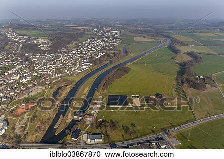 "Aerial view, Menden Frondenberg waterworks on the Ruhr river, Menden, Sauerland, North Rhine-Westphalia, Germany, Europe" View Large Photo Image Stock Image - "Aerial view, Menden Frondenberg waterworks on the Ruhr river, Menden, Sauerland, North Rhine-Westphalia, Germany, Europe". Fotosearch
