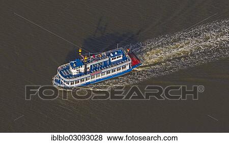 "Aerial view, Mississippi steamboat, riverboat near the Mueggenburg ferry dock, Muggenburg, Zingst, Fischland-Darss-Zingst, Mecklenburg-Western Pomerania, Germany, Europe" View Large Photo Image Stock Photo - "Aerial view, Mississippi steamboat, riverboat near the Mueggenburg ferry dock, Muggenburg, Zingst, Fischland-Darss-Zingst, Mecklenburg-Western Pomerania, Germany, Europe". Fotosearch