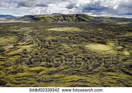 "Aerial view, moss-covered lava field, Craters of Laki or Lakagigar, Icelandic Highlands, Southern Iceland, Suourland, Iceland, Europe" View Large Photo Image Stock Image - "Aerial view, moss-covered lava field, Craters of Laki or Lakagigar, Icelandic Highlands, Southern Iceland, Suourland, Iceland, Europe". Fotosearch