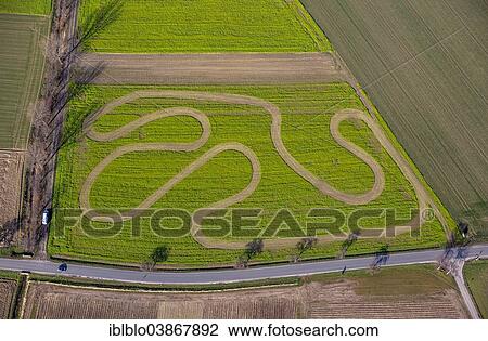 "Aerial view, motocross track on a harvested field, near Werl, Soester Borde, North Rhine-Westphalia, Germany, Europe" View Large Photo Image Stock Image - "Aerial view, motocross track on a harvested field, near Werl, Soester Borde, North Rhine-Westphalia, Germany, Europe". Fotosearch