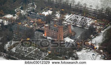 "Aerial view, Moyland, Christmas market, Bedburg-Hau, Lower Rhine, North Rhine-Westphalia, Germany, Europe, Moyland, Bedburg-Hau, North Rhine-Westphalia, Germany, Europe" View Large Photo Image Stock Photo - "Aerial view, Moyland, Christmas market, Bedburg-Hau, Lower Rhine, North Rhine-Westphalia, Germany, Europe, Moyland, Bedburg-Hau, North Rhine-Westphalia, Germany, Europe". Fotosearch