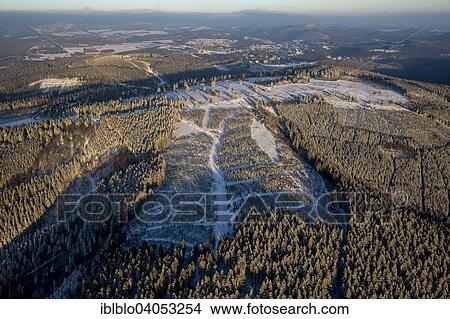 "Aerial view, Mt Kahler Asten, Winterberg, Hochsauerland district, Sauerland, North Rhine-Westphalia, Germany, Europe" View Large Photo Image Picture - "Aerial view, Mt Kahler Asten, Winterberg, Hochsauerland district, Sauerland, North Rhine-Westphalia, Germany, Europe". Fotosearch