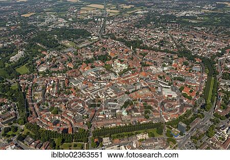 "Aerial view, Muenster, Muenster region, North Rhine-Westphalia, Germany, Europe" View Large Photo Image Stock Image - "Aerial view, Muenster, Muenster region, North Rhine-Westphalia, Germany, Europe". Fotosearch