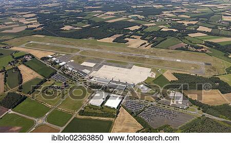 "Aerial view, Muenster Osnabrueck International Airport, North Rhine-Westphalia, Germany, Europe" View Large Photo Image Stock Image - "Aerial view, Muenster Osnabrueck International Airport, North Rhine-Westphalia, Germany, Europe". Fotosearch