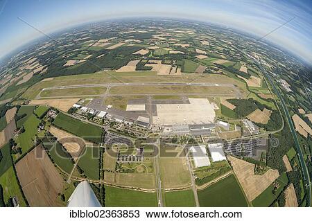 "Aerial view, Muenster Osnabrueck International Airport, North Rhine-Westphalia, Germany, Europe" View Large Photo Image Stock Image - "Aerial view, Muenster Osnabrueck International Airport, North Rhine-Westphalia, Germany, Europe". Fotosearch