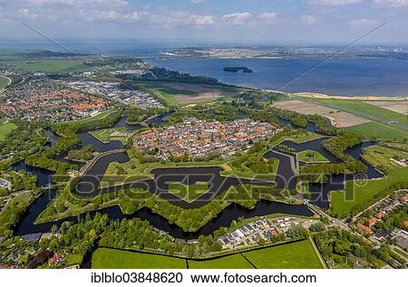 "Aerial view, Naarden, fortified town, Province of North-Holland, Netherlands" View Large Photo Image Stock Image - "Aerial view, Naarden, fortified town, Province of North-Holland, Netherlands". Fotosearch