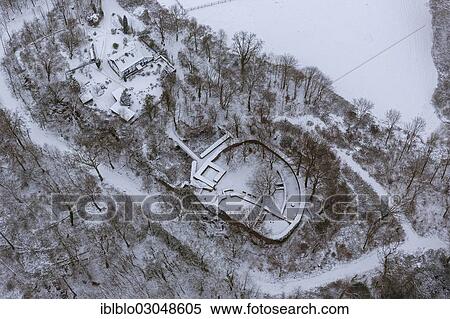 "Aerial view, Neue Isenburg Castle, ruins from the 13th century, Stadtbezirke II, Essen, North Rhine-Westphalia, Germany, Europe" View Large Photo Image Stock Photography - "Aerial view, Neue Isenburg Castle, ruins from the 13th century, Stadtbezirke II, Essen, North Rhine-Westphalia, Germany, Europe". Fotosearch