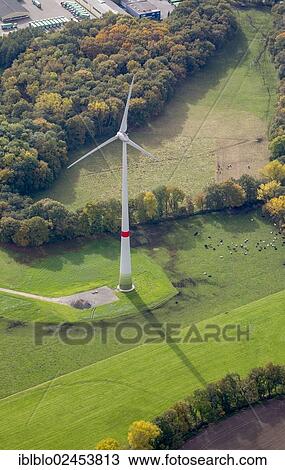 "Aerial view, new wind turbine, Alt-Rentfort, wind power plant, Gladbeck, Ruhr area, North Rhine-Westphalia, Germany, Europe" View Large Photo Image Stock Image - "Aerial view, new wind turbine, Alt-Rentfort, wind power plant, Gladbeck, Ruhr area, North Rhine-Westphalia, Germany, Europe". Fotosearch