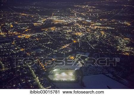 "Aerial view, night shot, Dinslaken, in winter, Dinslaken, Dinslaken, North Rhine-Westphalia, Germany, Europe" View Large Photo Image Stock Image - "Aerial view, night shot, Dinslaken, in winter, Dinslaken, Dinslaken, North Rhine-Westphalia, Germany, Europe". Fotosearch