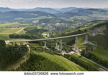 "Aerial view, Nuttlar Viaduct on the A46 motorway, Nuttlar, Bestwig, North Rhine-Westphalia, Germany, Europe" View Large Photo Image Stock Photograph - "Aerial view, Nuttlar Viaduct on the A46 motorway, Nuttlar, Bestwig, North Rhine-Westphalia, Germany, Europe". Fotosearch