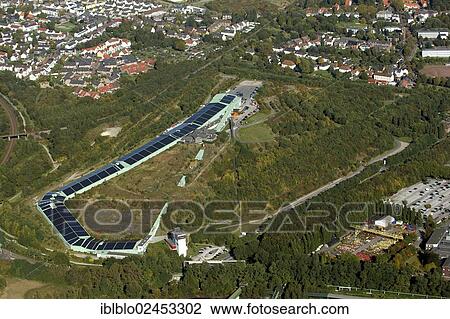 "Aerial view of the AlpinCenter Bottrop, former Prosperhalde pithead stocks, Bottrop, Ruhr area, North Rhine-Westphalia, Germany, Europe" View Large Photo Image Stock Image - "Aerial view of the AlpinCenter Bottrop, former Prosperhalde pithead stocks, Bottrop, Ruhr area, North Rhine-Westphalia, Germany, Europe". Fotosearch