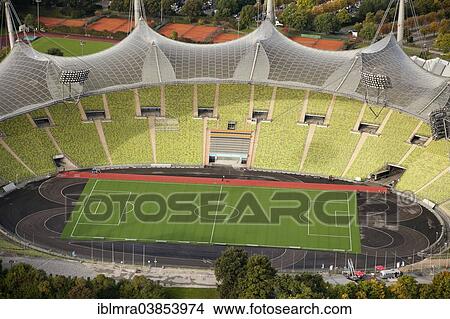 "Aerial view, Olympiastadion, Munich Olympic Stadium, Munich, Upper Bavaria, Bavaria, Germany, Europe" View Large Photo Image Picture - "Aerial view, Olympiastadion, Munich Olympic Stadium, Munich, Upper Bavaria, Bavaria, Germany, Europe". Fotosearch