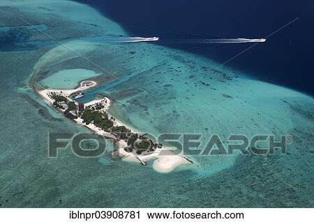 "Aerial view, outbuildings on a sandbank, island, North Male Atoll, Indian Ocean, Maldives, Asia" View Large Photo Image Stock Image - "Aerial view, outbuildings on a sandbank, island, North Male Atoll, Indian Ocean, Maldives, Asia". Fotosearch