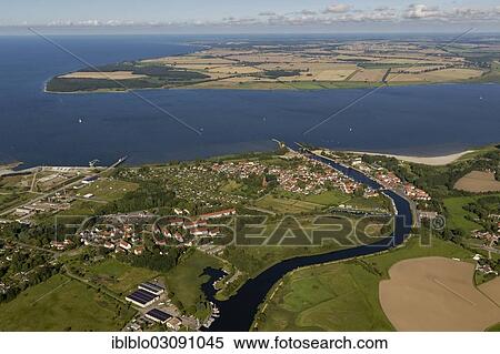 "Aerial view, Peene River flowing into the Bay of Greifswald, Wieck, Bay of Greifswald, Greifswald, Mecklenburg-Western Pomerania, Germany, Europe" View Large Photo Image Stock Photography - "Aerial view, Peene River flowing into the Bay of Greifswald, Wieck, Bay of Greifswald, Greifswald, Mecklenburg-Western Pomerania, Germany, Europe". Fotosearch