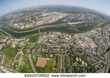 "Aerial view, port of Duisburg, Duisport, Duisburg, Ruhr district, North Rhine-Westphalia, Germany, Europe" View Large Photo Image Stock Image - "Aerial view, port of Duisburg, Duisport, Duisburg, Ruhr district, North Rhine-Westphalia, Germany, Europe". Fotosearch
