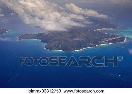 "Aerial view, Praslin Island, Seychelles, Africa" View Large Photo Image Stock Photo - "Aerial view, Praslin Island, Seychelles, Africa". Fotosearch