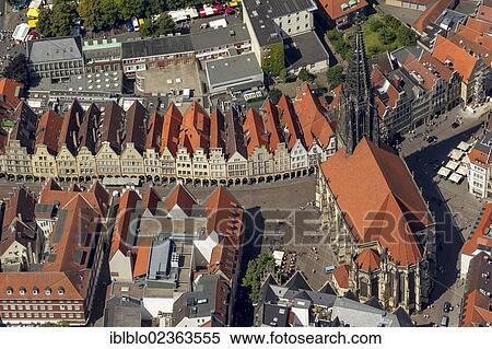 "Aerial view, Prinzipalmarkt square, a historic merchant street, Muenster, Muenster region, North Rhine-Westphalia, Germany, Europe" View Large Photo Image Stock Photography - "Aerial view, Prinzipalmarkt square, a historic merchant street, Muenster, Muenster region, North Rhine-Westphalia, Germany, Europe". Fotosearch