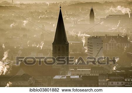 "Aerial view, Protestant St. Paul's Church, morning light, Hamm, Ruhr area, North Rhine-Westphalia, Germany, Europe" View Large Photo Image Stock Image - "Aerial view, Protestant St. Paul's Church, morning light, Hamm, Ruhr area, North Rhine-Westphalia, Germany, Europe". Fotosearch