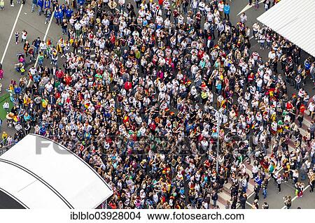 "Aerial view, public watching a screening of a football match at Hammer Handelshof, FIFA World Cup 2014, Hamm, Ruhr Area, North Rhine-Westphalia, Germany, Europe" View Large Photo Image Picture - "Aerial view, public watching a screening of a football match at Hammer Handelshof, FIFA World Cup 2014, Hamm, Ruhr Area, North Rhine-Westphalia, Germany, Europe". Fotosearch