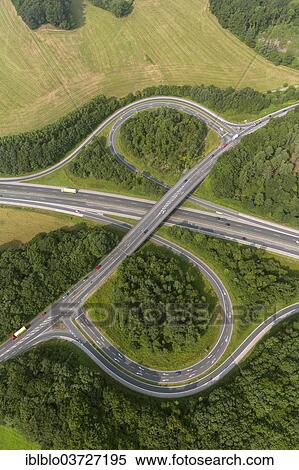 "Aerial view, Querspange motorway exits, A43 motorway, Hasslinghausen, Sprockhovel, North Rhine-Westphalia, Germany, Europe" View Large Photo Image Stock Photography - "Aerial view, Querspange motorway exits, A43 motorway, Hasslinghausen, Sprockhovel, North Rhine-Westphalia, Germany, Europe". Fotosearch