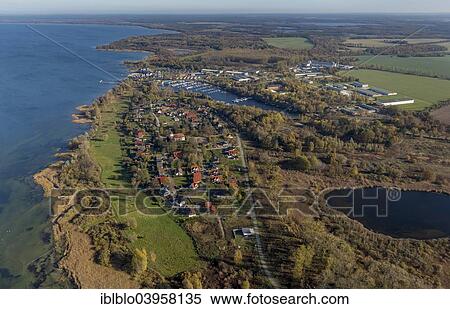 "Aerial view, Rechlin-Nord with harbor village and marina, branch canal to Claassee Lake, Mecklenburg Lake District, Rechlin, Mecklenburg-Western Pomerania, Germany, Europe" View Large Photo Image Stock Photography - "Aerial view, Rechlin-Nord with harbor village and marina, branch canal to Claassee Lake, Mecklenburg Lake District, Rechlin, Mecklenburg-Western Pomerania, Germany, Europe". Fotosearch
