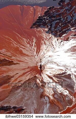 "Aerial view, red mud or red sludge deposits, Stade, Stade, Lower Saxony, Germany, Europe" View Large Photo Image Picture - "Aerial view, red mud or red sludge deposits, Stade, Stade, Lower Saxony, Germany, Europe". Fotosearch